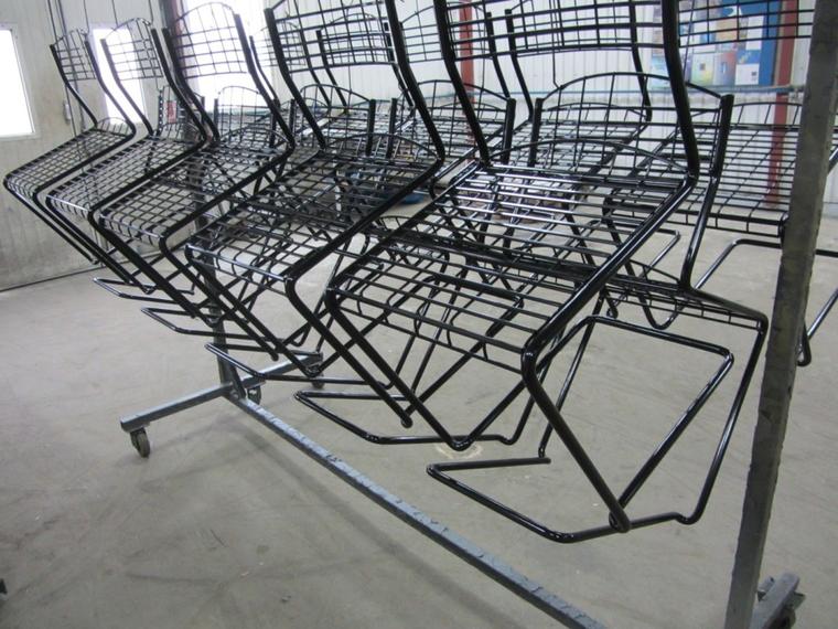 Pulverlackering i Örebro stolar